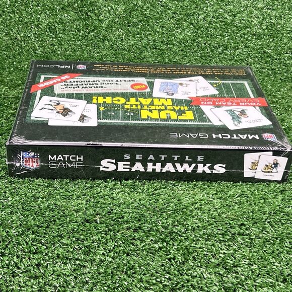 NFL Match Game Seattle Seahawks Memory Toys Kids Birthday Football Party Gifts - Picture 6 of 13